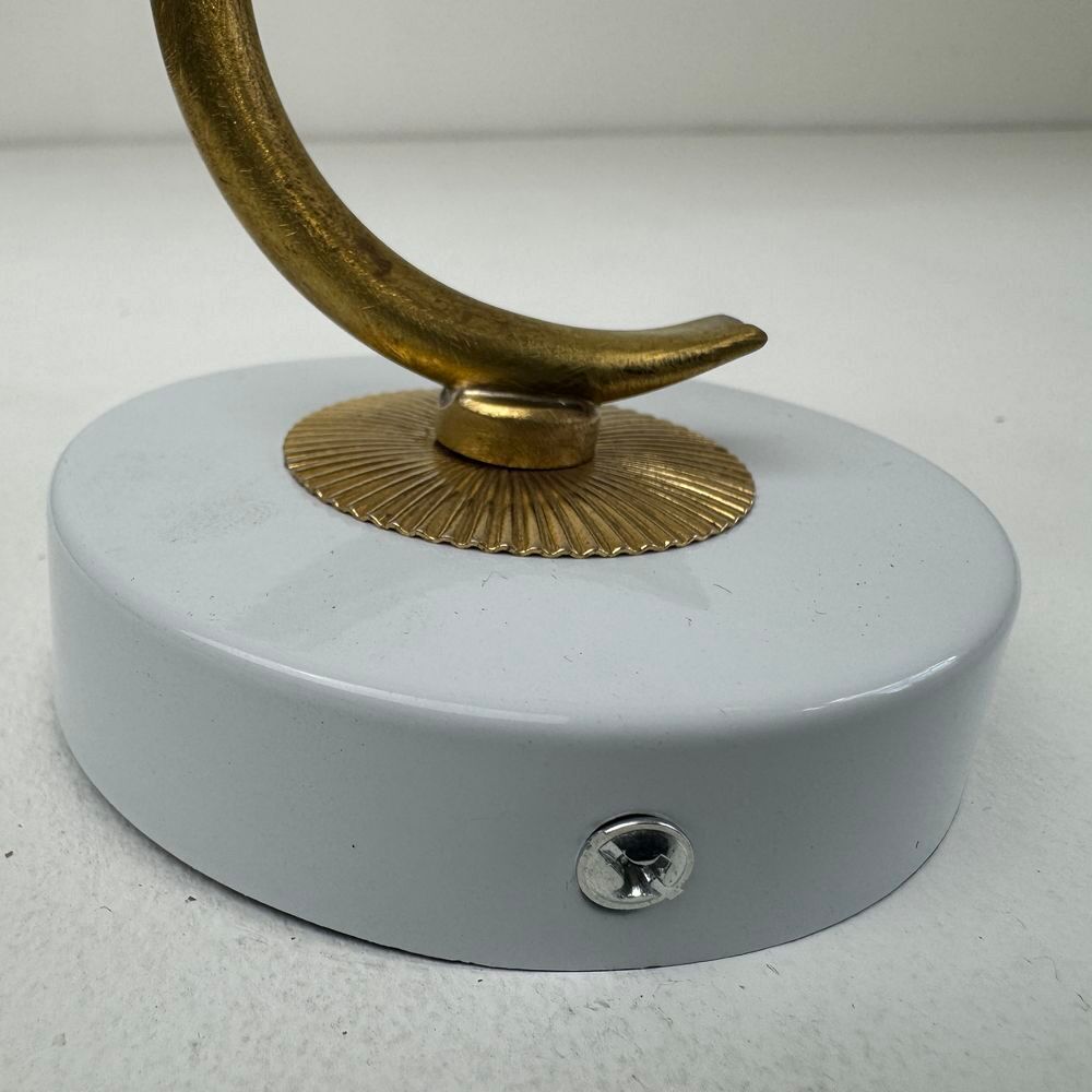 ANCIENNE APPLIQUE EN OPALINE VINTAGE Décoration