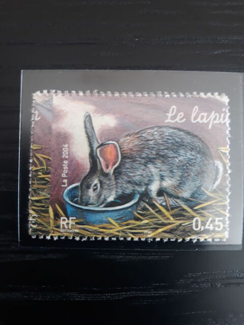 Timbre le lapin : vari�t� piquage � cheval  25 Le Mans (72)