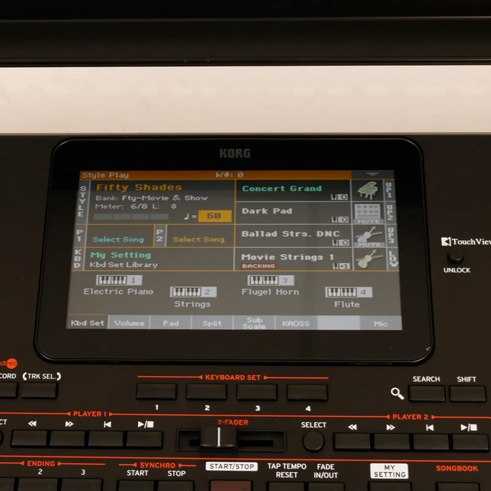 Korg Pa4X 61 Arranger Workstation Instruments de musique