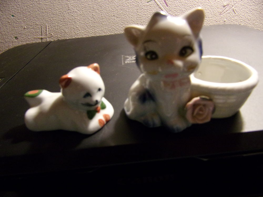 miniatures chats Décoration
