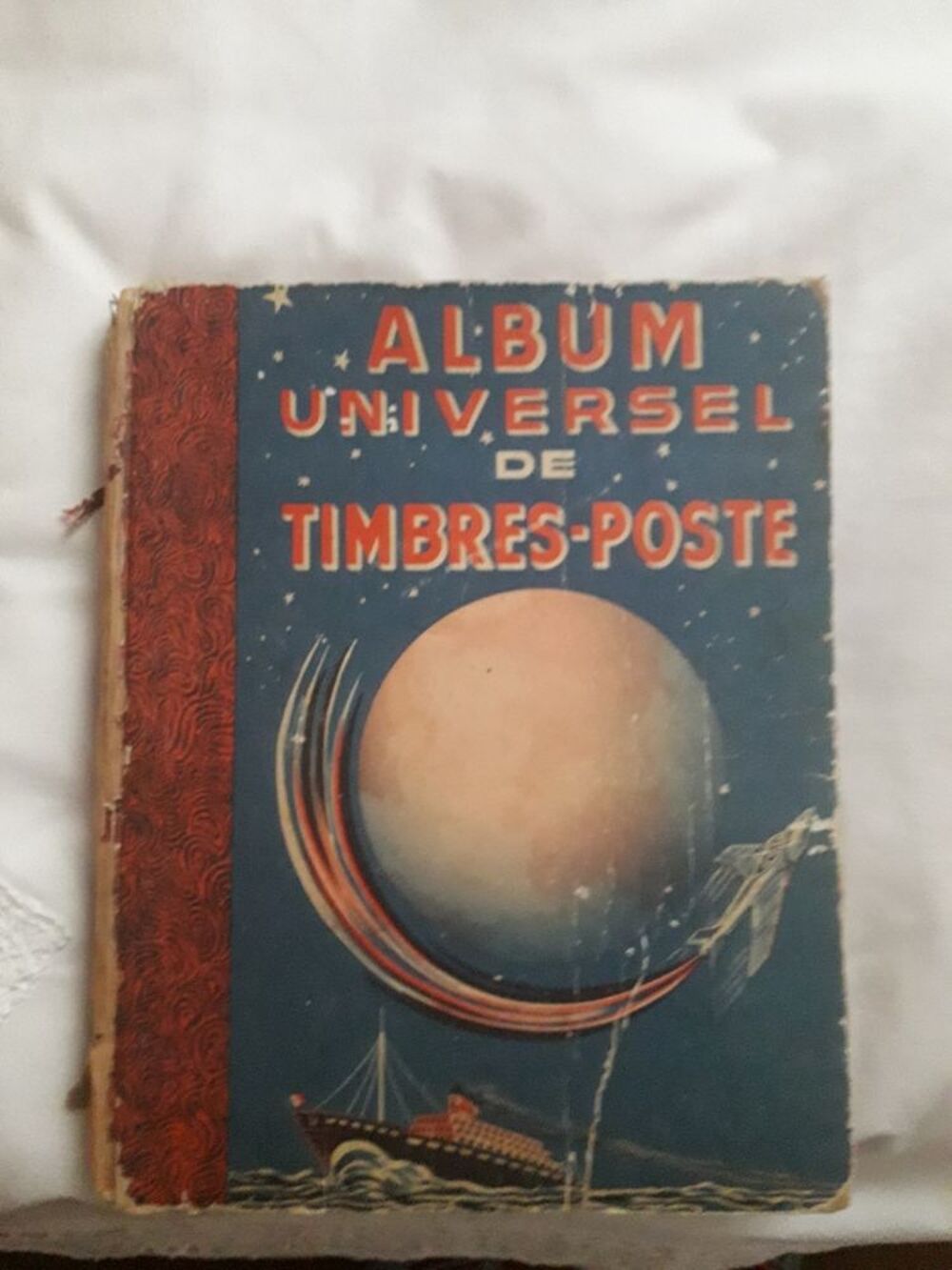 Album collection de timbres 