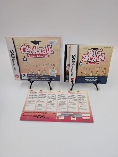 Jeu Nintendo DS C�r�brale Acad�mie en boite, complet VIP OK 8 Vulbens (74)