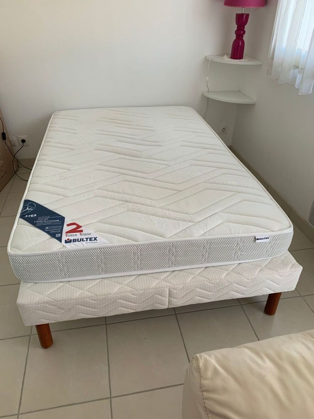 MATELAS BULTEX + SOMMIER DREAMEA en 120 x 190 Meubles