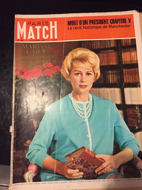 Paris Match 1967 :Martine Carol 2 Soissons (02)