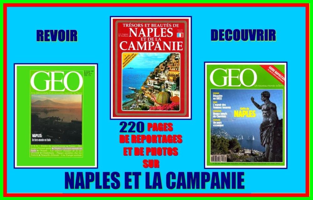 NAPLES -g&eacute;o - LA CAMPANIE / prixportcompris Livres et BD