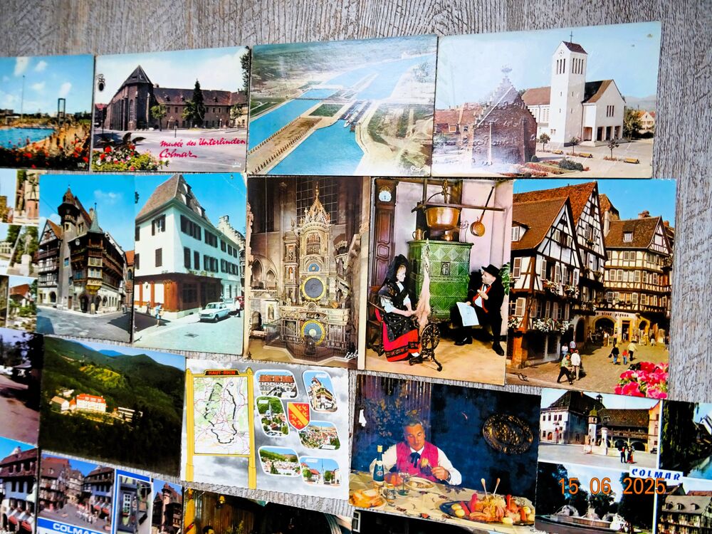 35 cartes postales Colmar , Alsace et vosges 