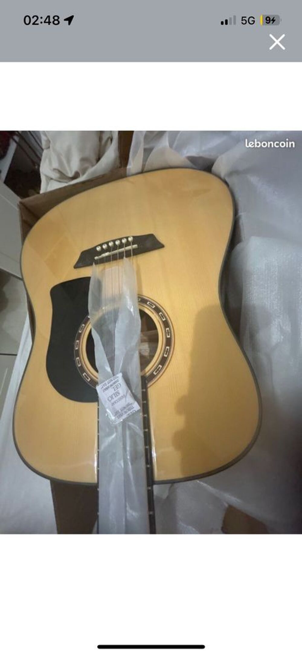 Guitare acoustique neuve Instruments de musique