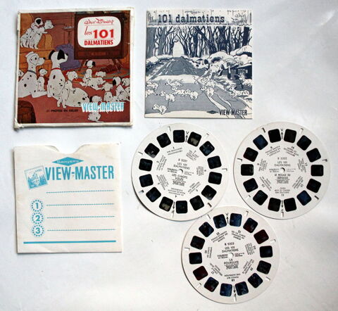 Pochette Viewmaster les 101 dalmatiens Disney
complte 12 Issy-les-Moulineaux (92)