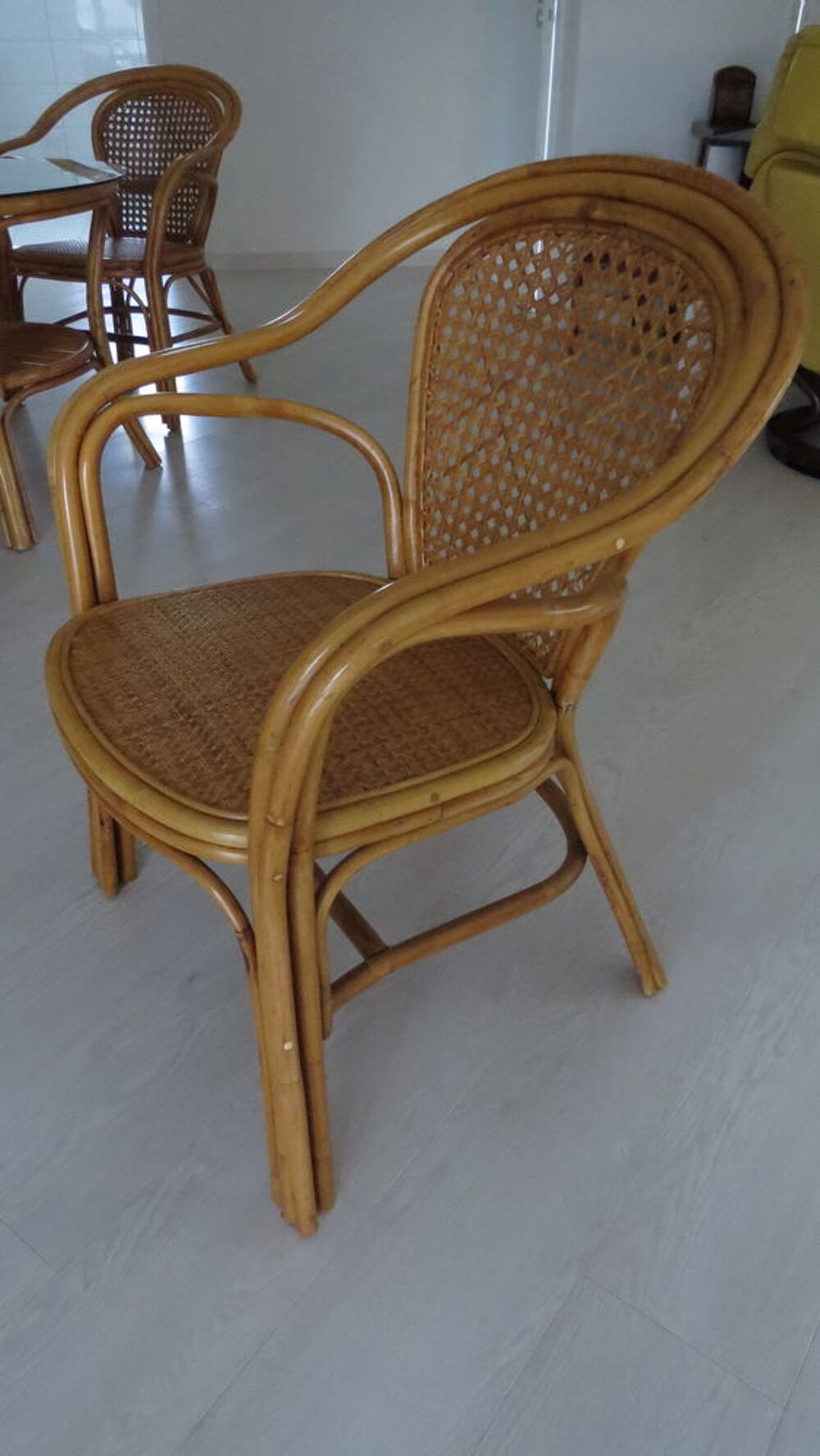 salon en rotin Meubles