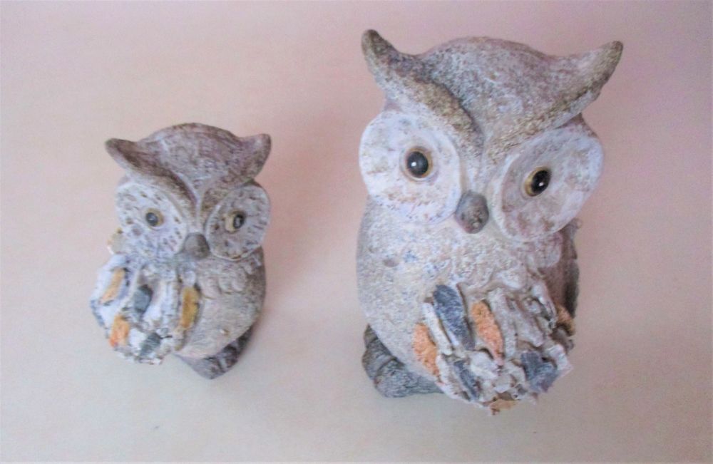 Lot de trois chouettes 5 € au lieu de 10 € Décoration