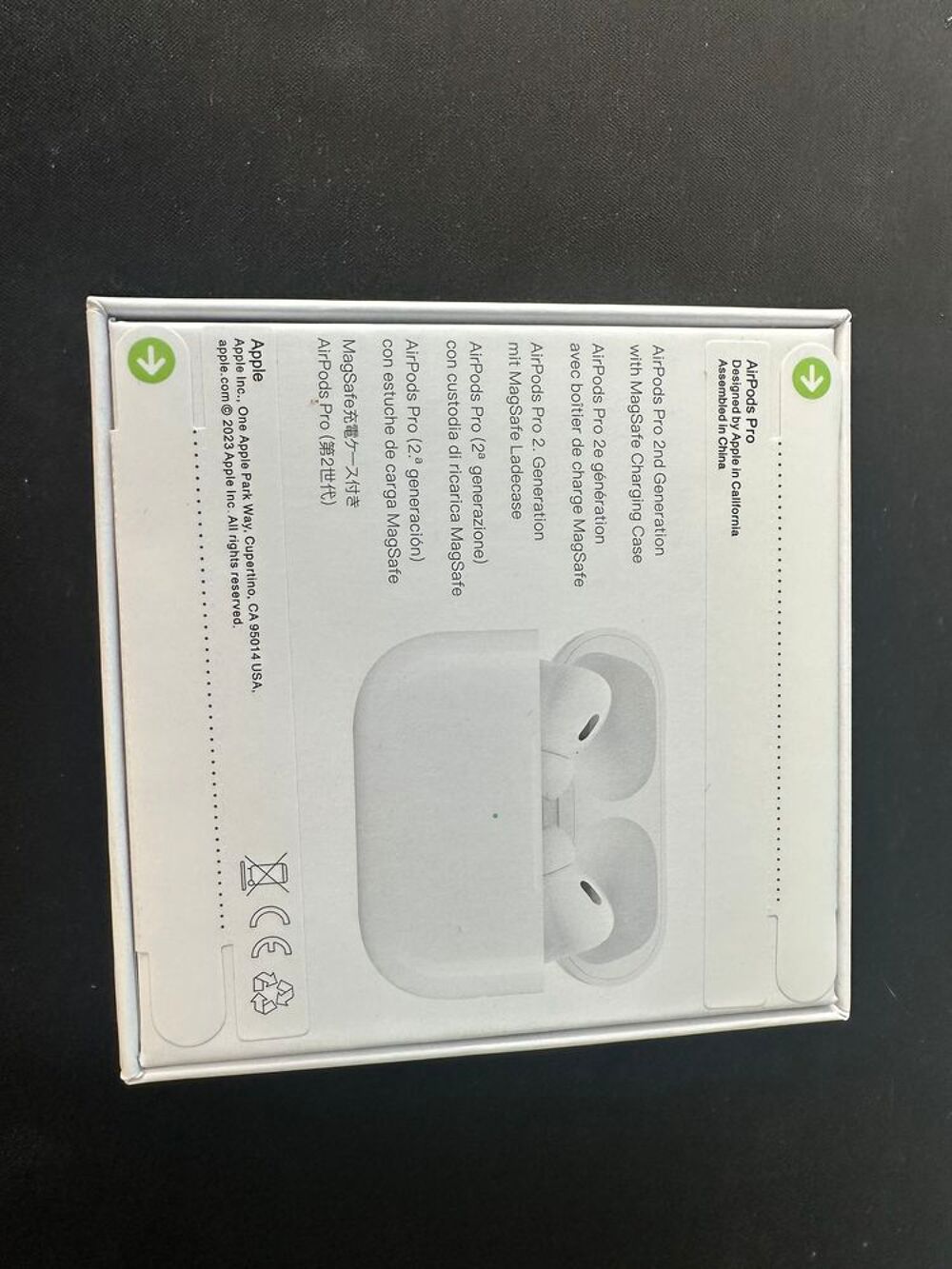 AIRPODS PRO 2&egrave;me g&eacute;n&eacute;ration 
Audio et hifi