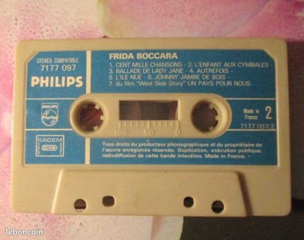 Cassette audio Frida Boccara CD et vinyles