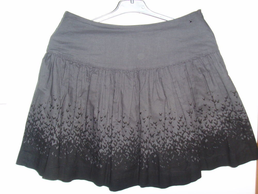Jupe gris/noir Vêtements
