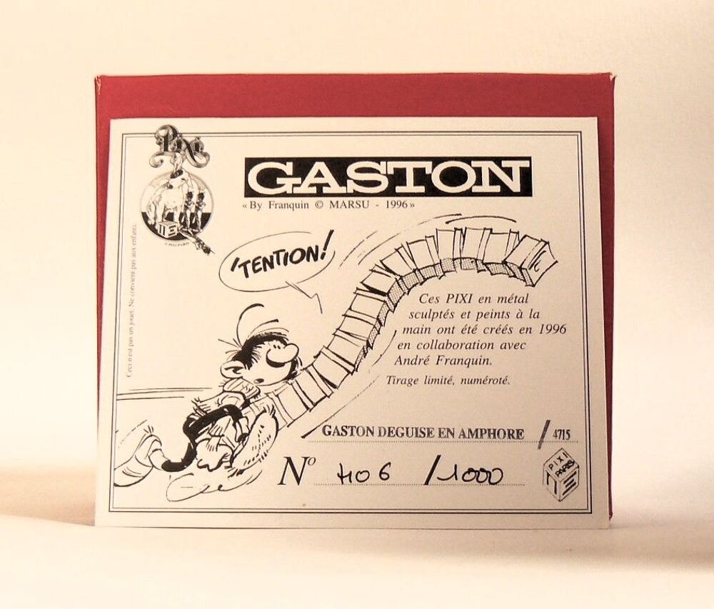 Pixi Gaston d&eacute;guis&eacute; en amphore - r&eacute;f. 4715 Jeux / jouets