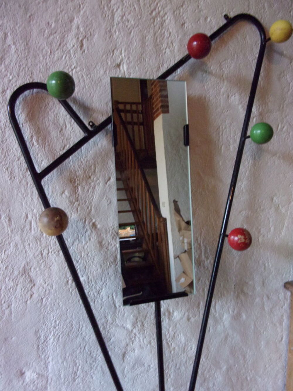 Porte manteau tubulaire de Roger F&eacute;raud -1950- Meubles