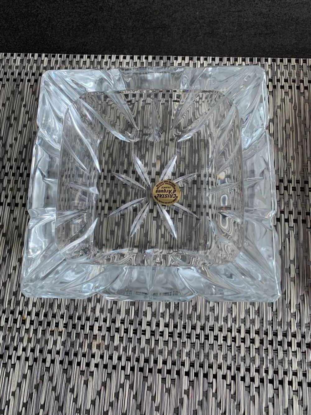 cendrier en cristal Décoration