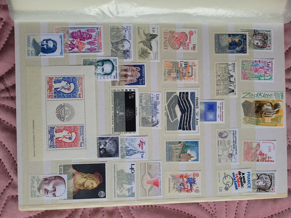 COLLECTION TIMBRES FRANCAIS 