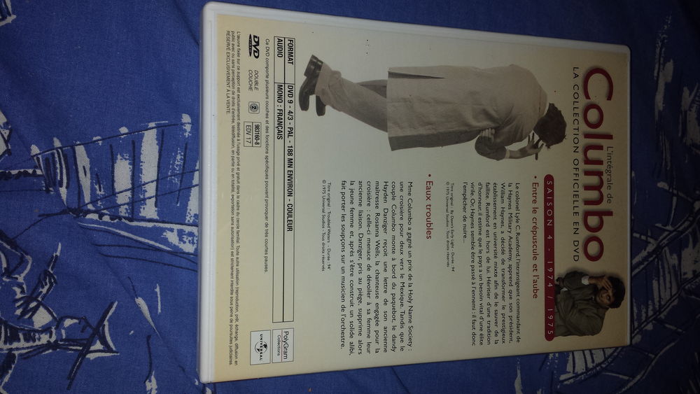 DVD COLUMBO N&deg; 14
SAISON 4
DVD et blu-ray