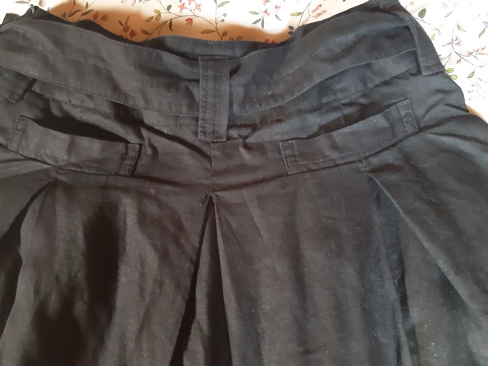 Mini jupe en lin Comptoir des cotonniers V�tements