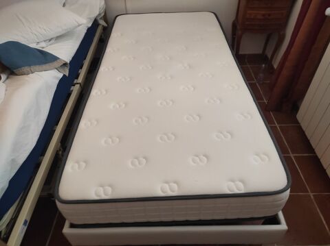 D'UN LIT ADULTE UNE PLACE 90X190 SOMMIER ET MATELAS 200 Furiani (20)
