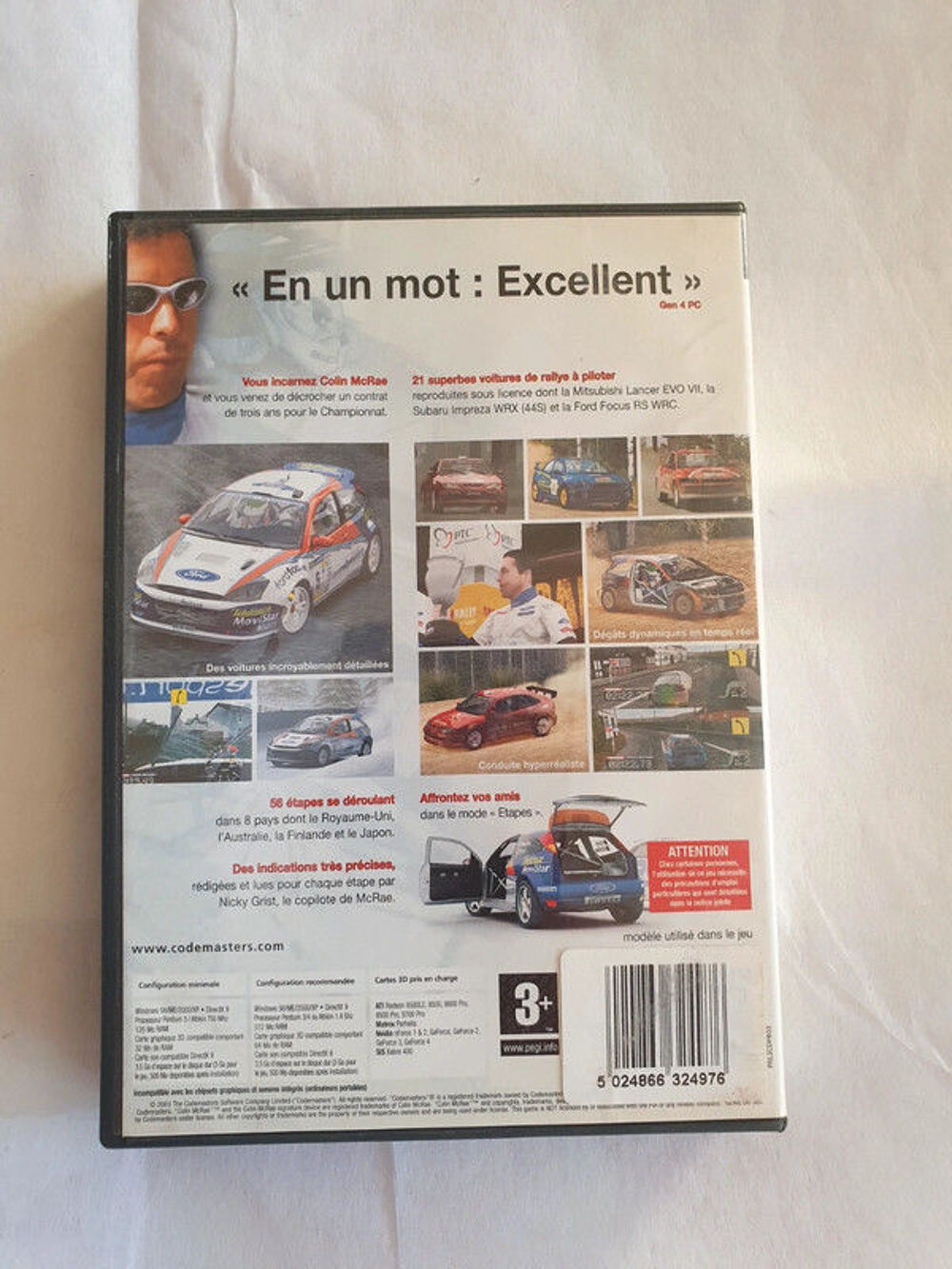 Jeux pc - colin mcrae rally 3 Consoles et jeux vidéos