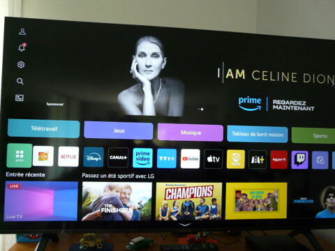 Tlviseur lg 55 UR78 sous garantie 345 Vertou (44)