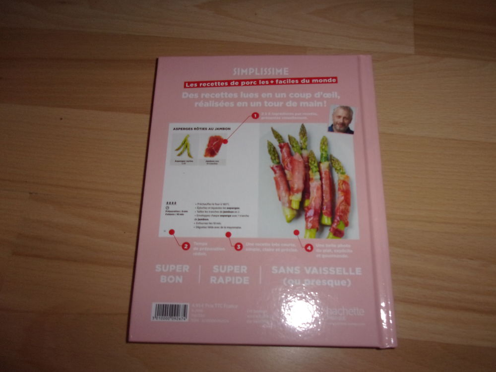 Livre Simplissime Les recettes de porc (Neuf) Livres et BD
