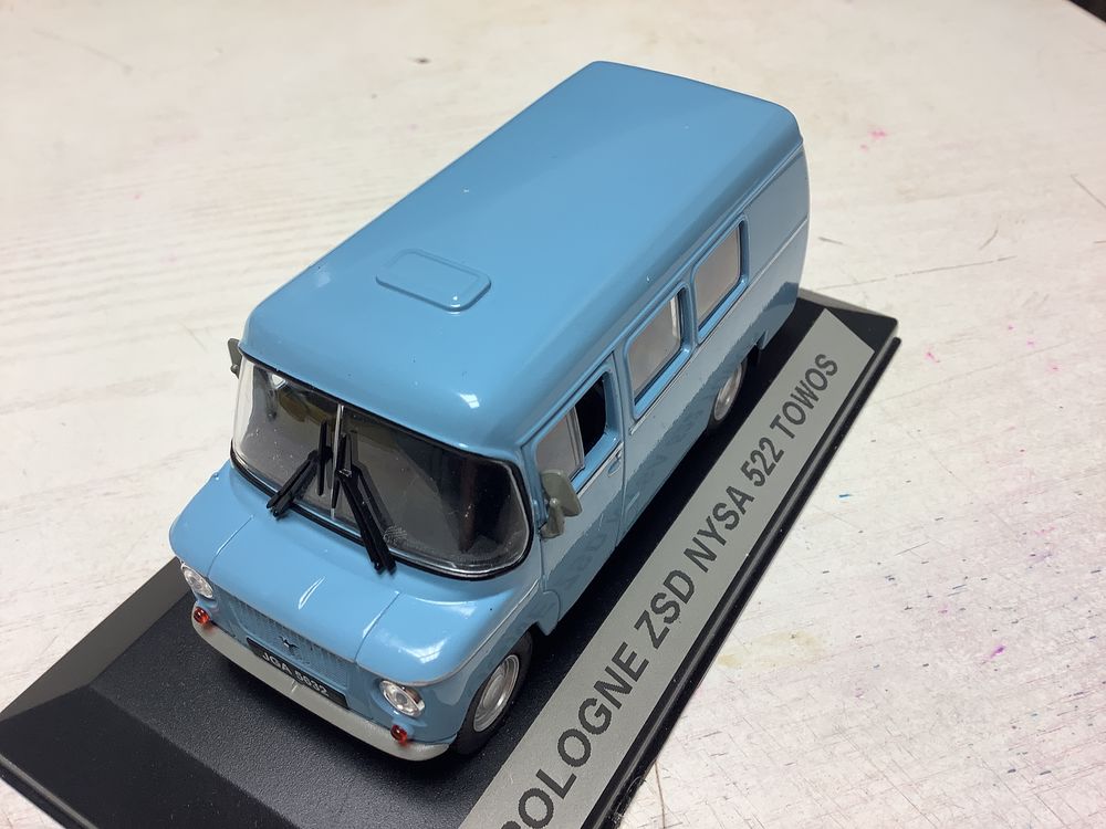 POLOGNE 1970 ZSD NYSA 522 1/43 voiture miniature. 
