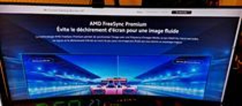 Ecran PC Xiaomi 34" incurv&eacute; - gamer 144Hz - 21/9 Matériel informatique