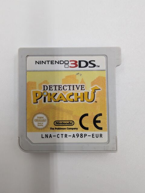 Jeu Nintendo 3DS Dtective Pikachu en loose 13 Vulbens (74)