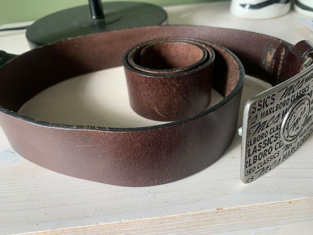 ceinture en cuir MCS Maroquinerie