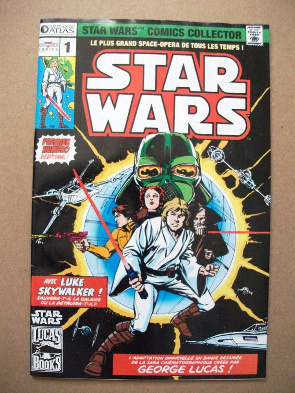 BD STAR WARS ~ Num&eacute;ro 1 (Atlas 2010) Livres et BD