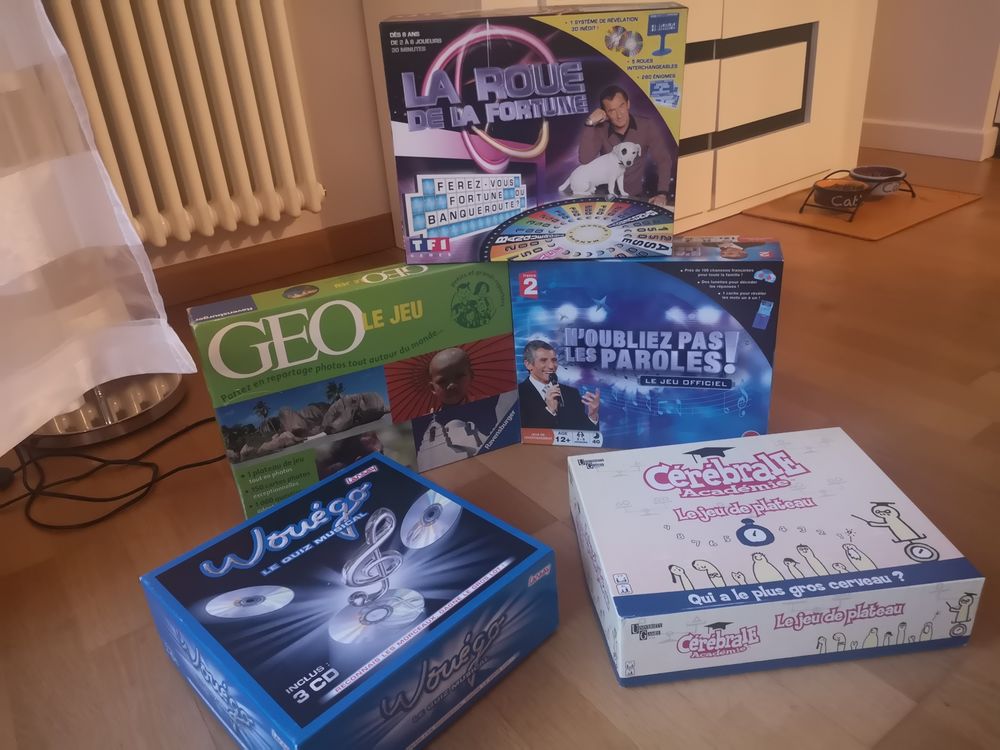 Lot jeux de soci&eacute;t&eacute; OU individuel Jeux / jouets