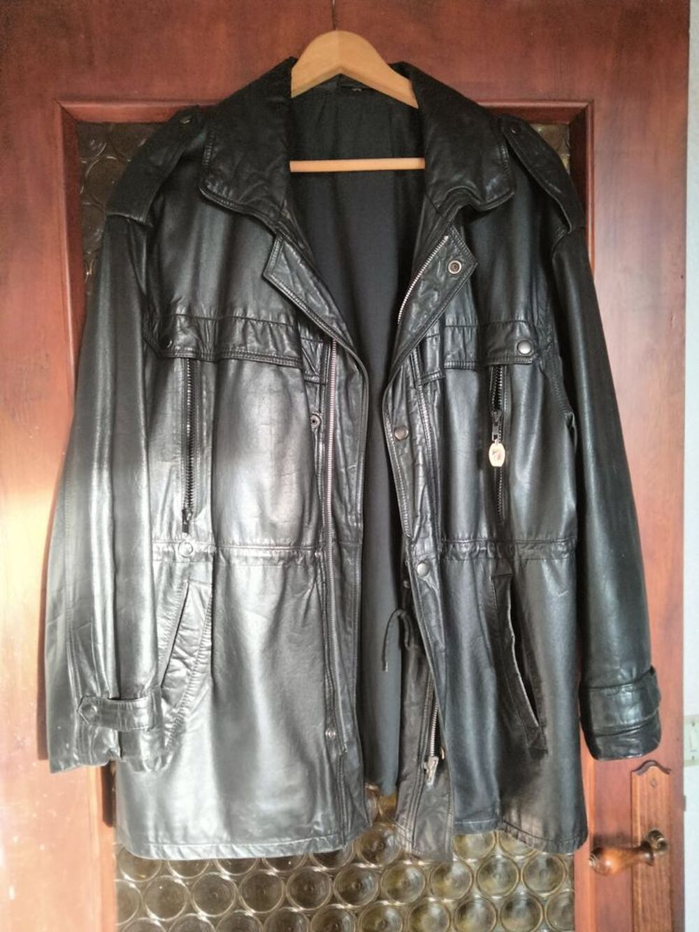 BLOUSON CUIR HOMME Vêtements