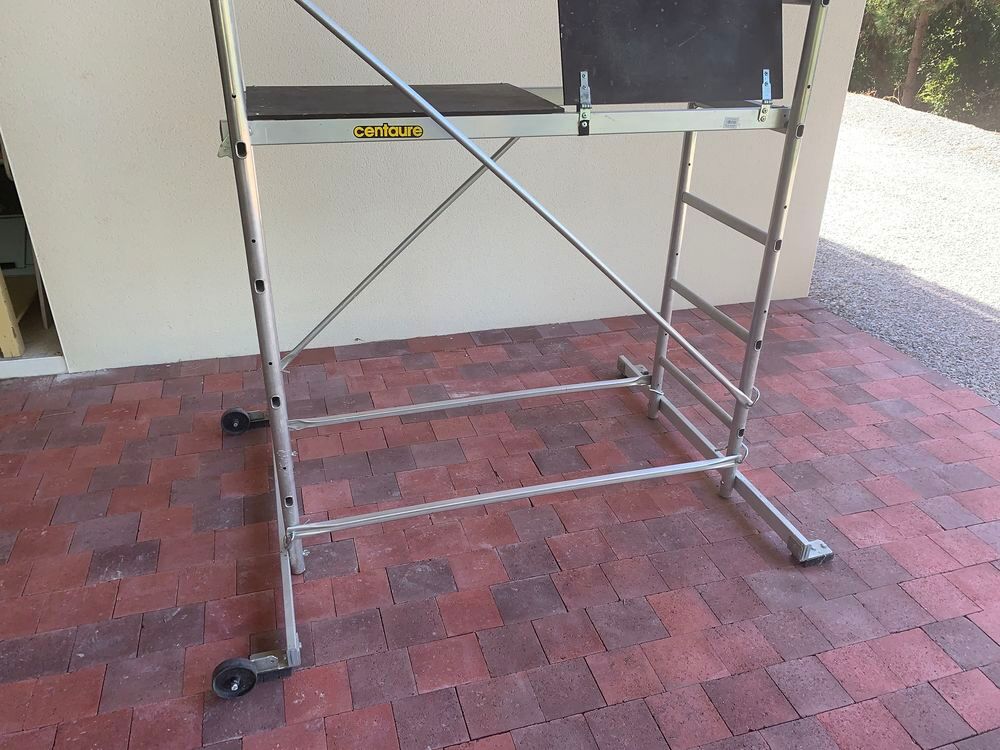 Echafaudage Centaure hauteur de travail 4,6 m Bricolage