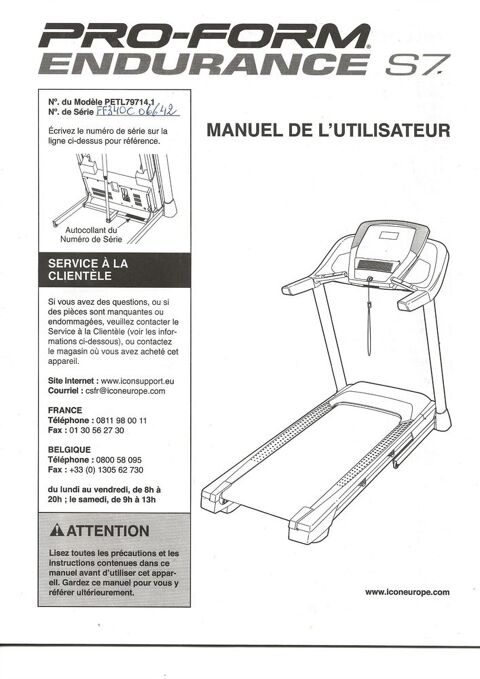 Tapis de Marche 0 Kanfen (57)