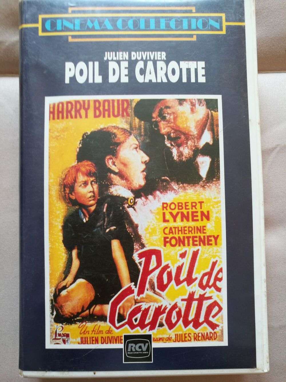 POIL DE CAROTTE (vhs) DVD et blu-ray
