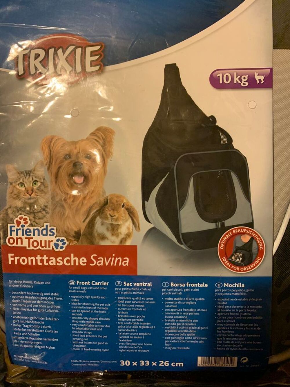 sac de transport pour chien Jardin