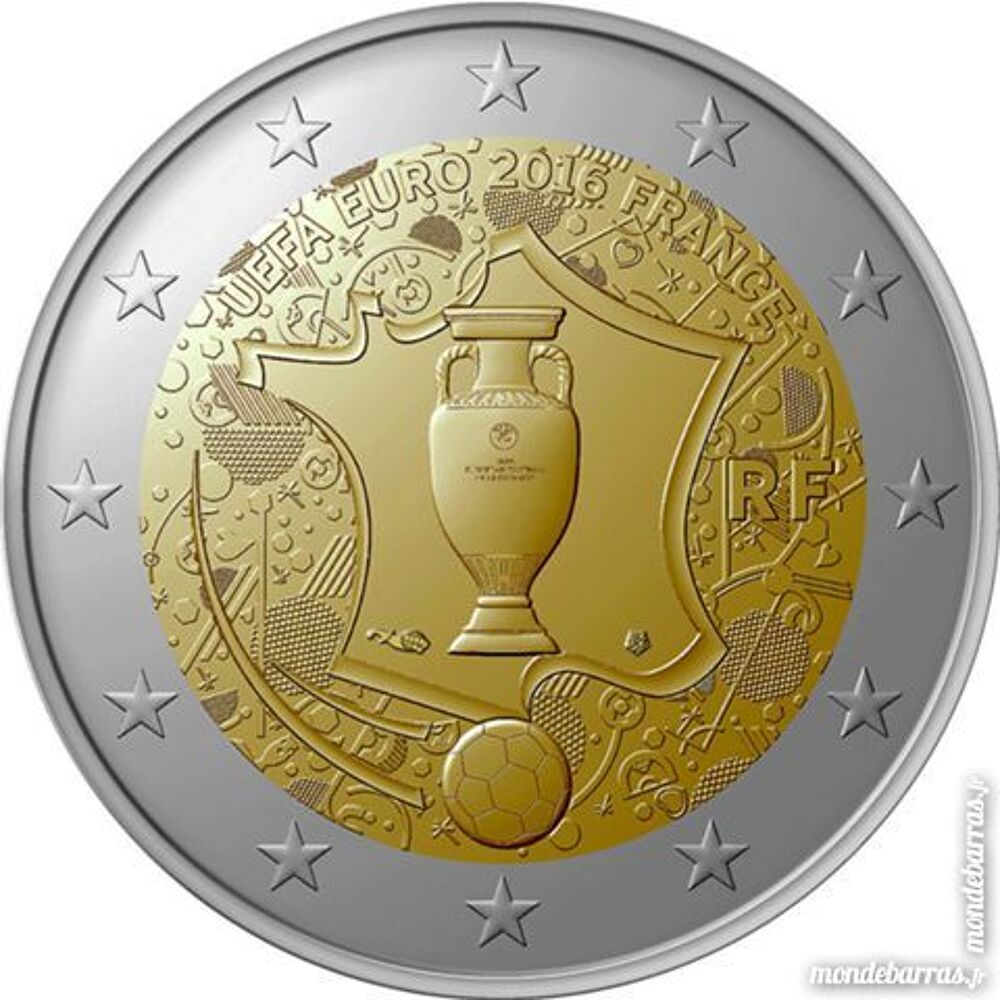 2 EUROS UEFA 2016 