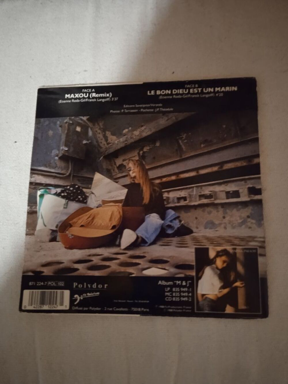 Vinyle 45 T Vanessa Paradis
Maxou
1988 CD et vinyles