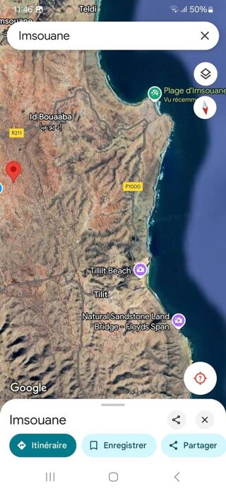  Terrain  vendre 11631 m Imsouane, maroc