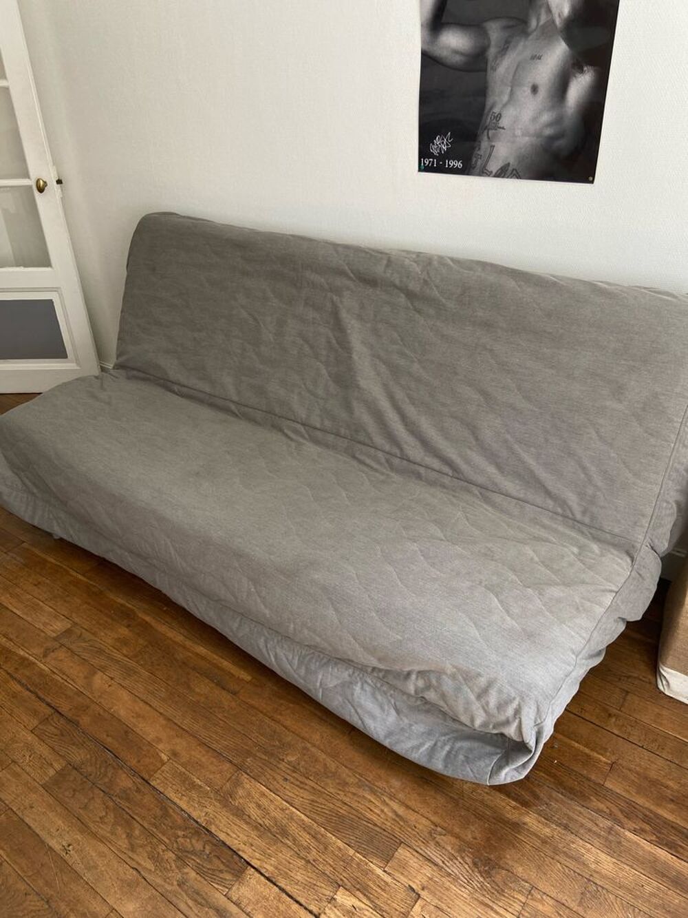 canap&eacute; clic-clac Ikea convertible - couchage 120 x 200 Meubles
