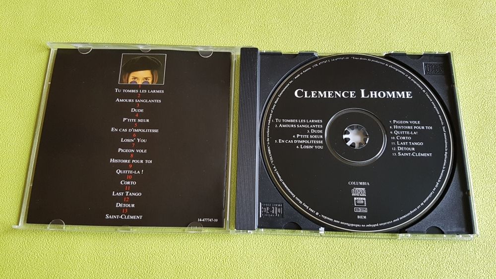 CLEMENCE L'HOMME CD et vinyles