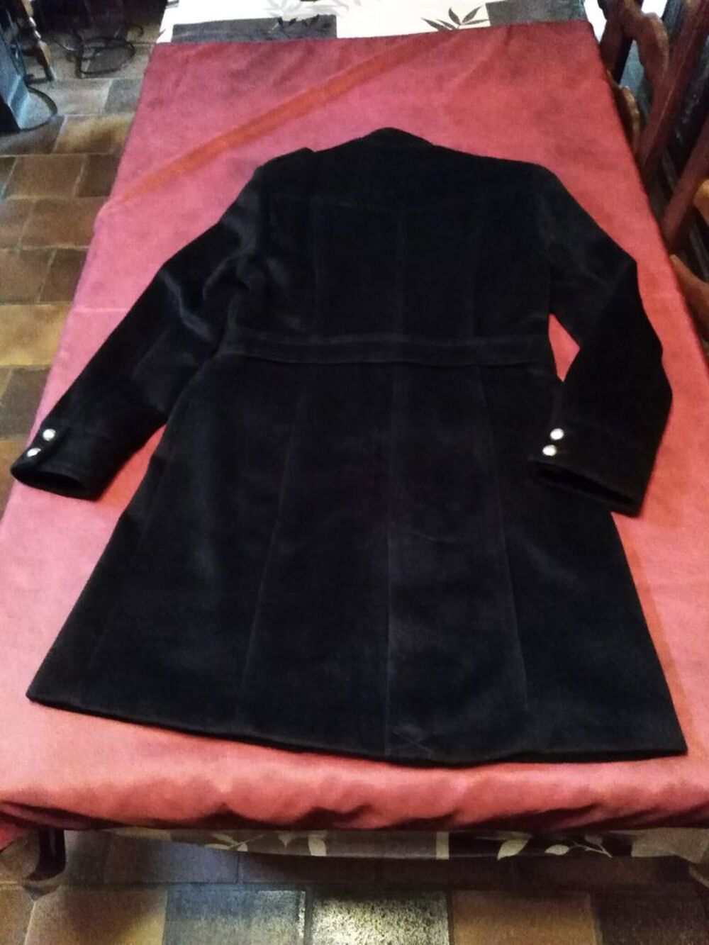 Manteau noir tolentino taille S Vtements