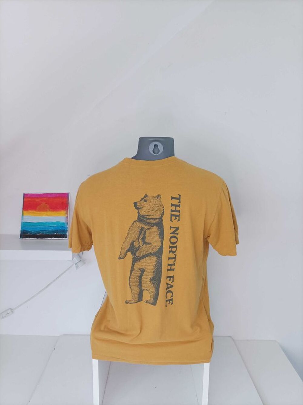 T-Shirt The North Face Moutarde Vêtements