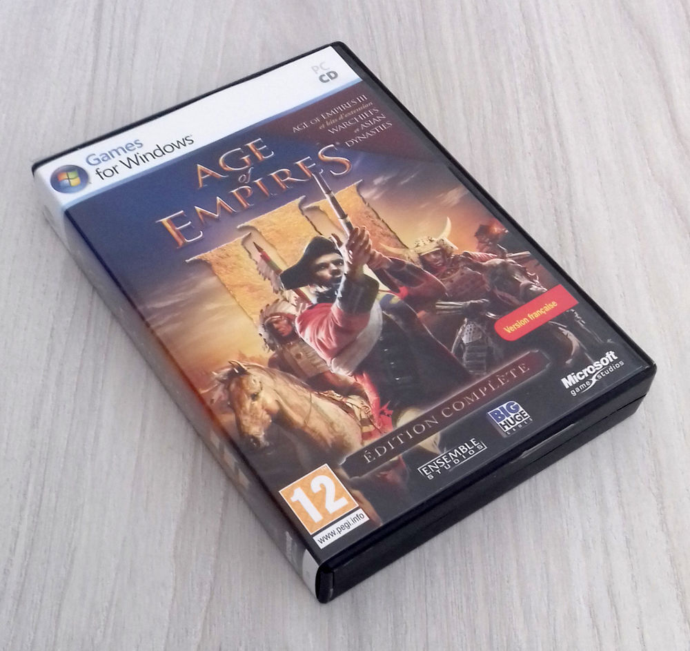 AGE OF EMPIRES III - Edition compl&egrave;te et extensions - PC Consoles et jeux vidéos