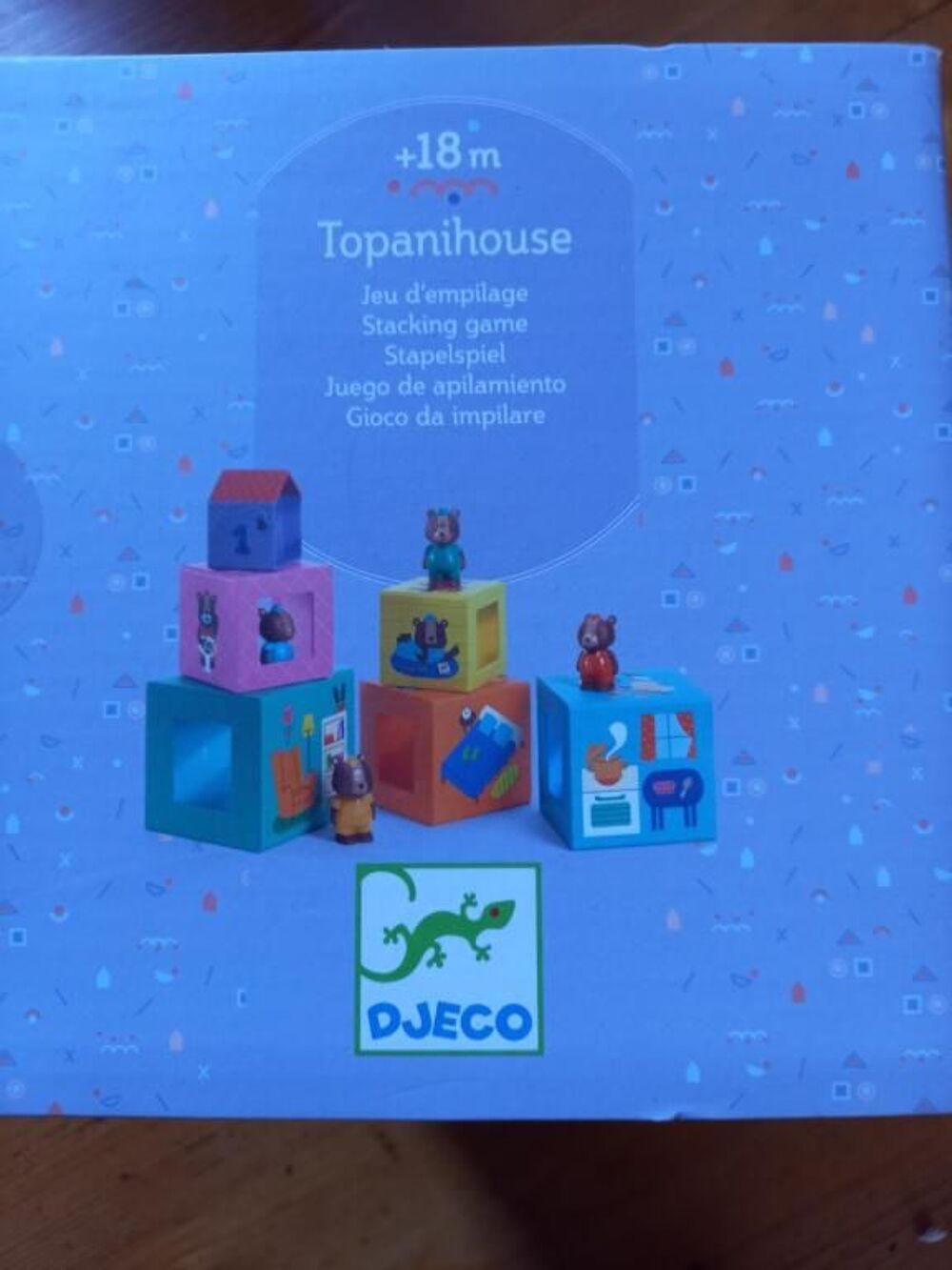 Empilable Djeco avec personnages : Topanihouse Jeux / jouets