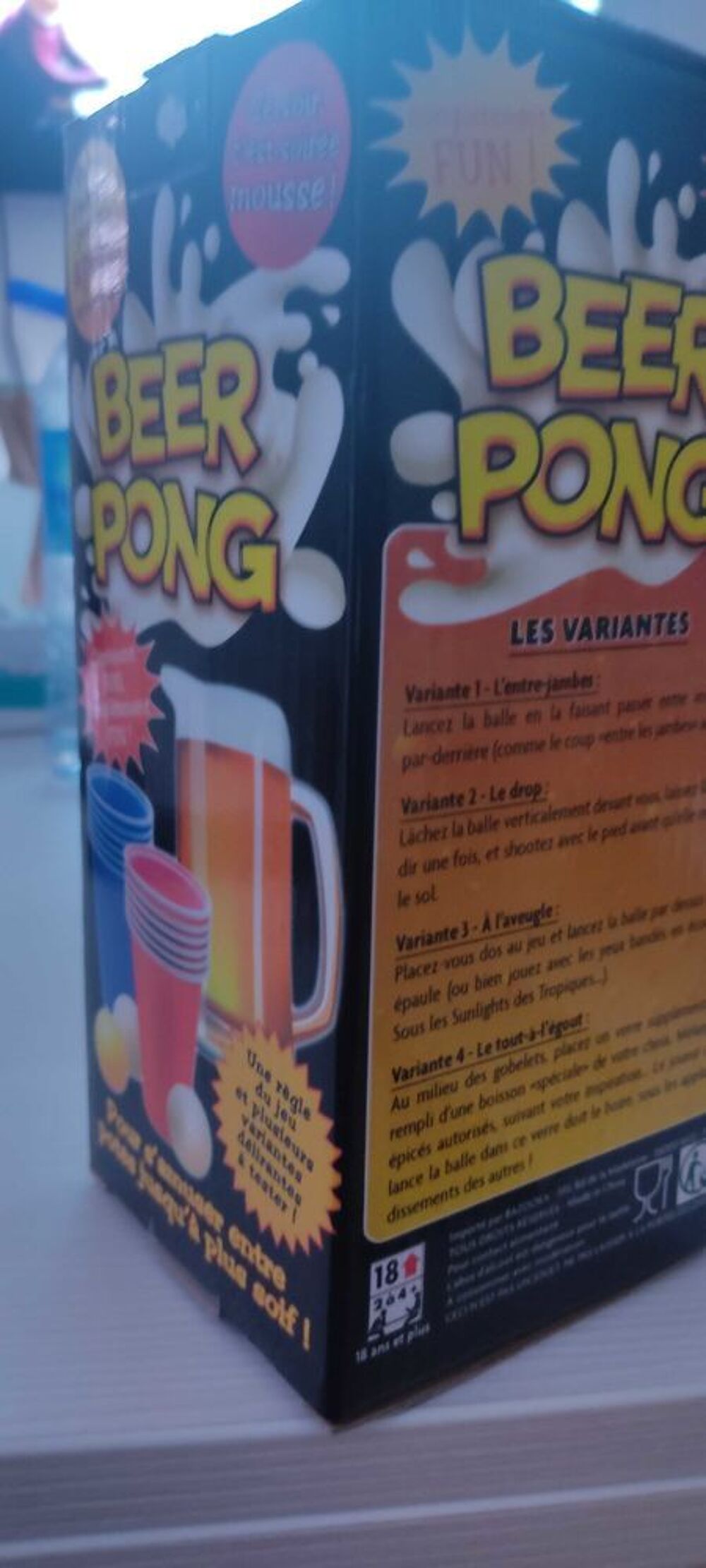 jeux BEER PONG Sports