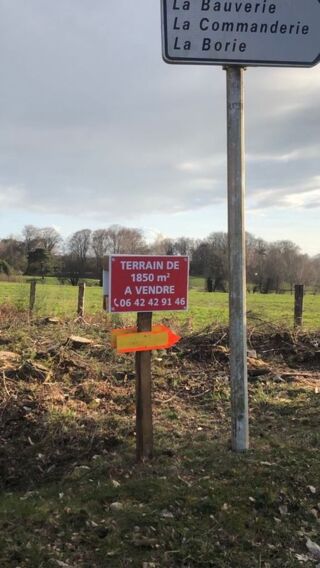  Terrain  vendre 1850 m