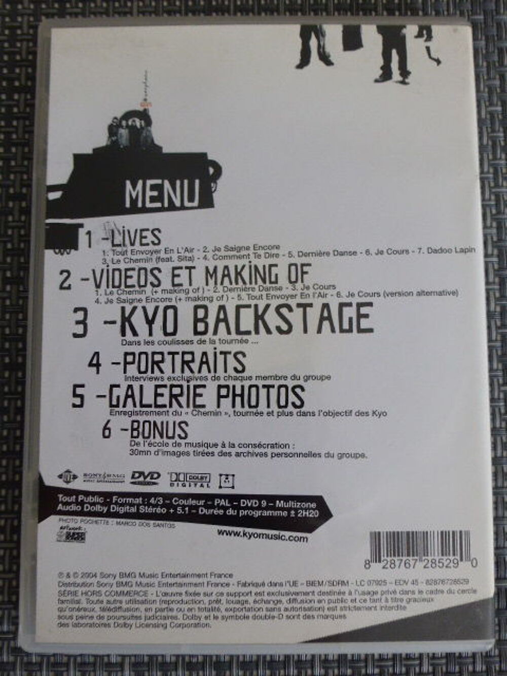 Kyosph&egrave;re DVD et blu-ray
